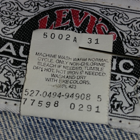 Vintage Levi's Trucker Jacket. - Picture 6 of 6